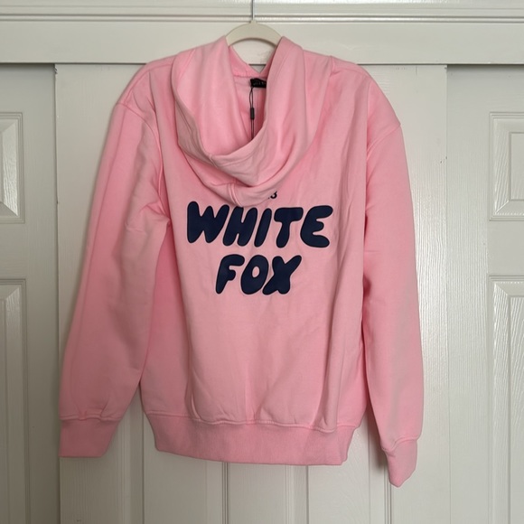White Fox Boutique Sweaters - WHITE FOX Offstage Hoodie Posy Pink NWT